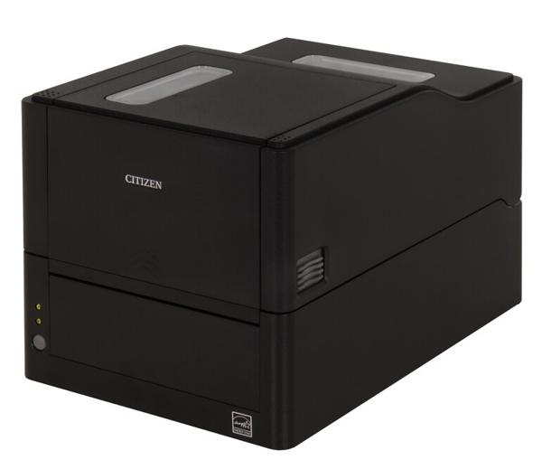 Термопринтер этикеток Citizen CL-E331; BC Cutter, LAN, USB, Serial, Black, EN Plug