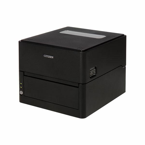 Термопринтер этикеток Citizen CL-E300 Printer; Barcode Cutter, LAN, USB, Serial, Black, EN Plug