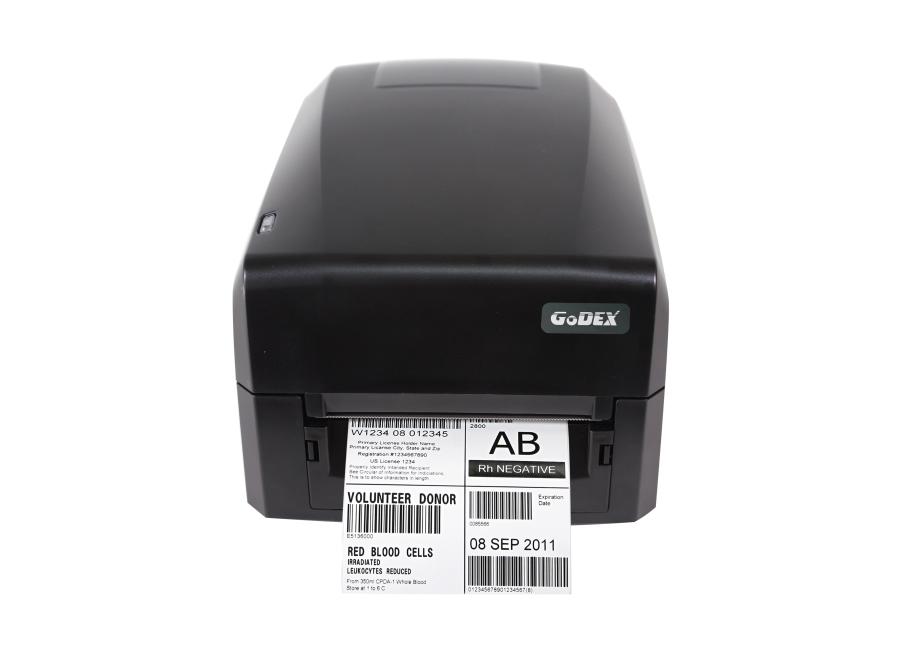  Термотрансферный принтер Godex GE300U 203 dpi, (полдюймовая втулка риббона), и/ф  USB