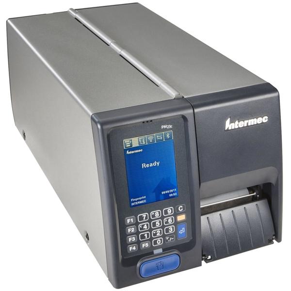 Термопринтер этикеток Intermec PM23C DT 203 dpi Ethernet, Long Door, Rew+LTS, RTC, LCD