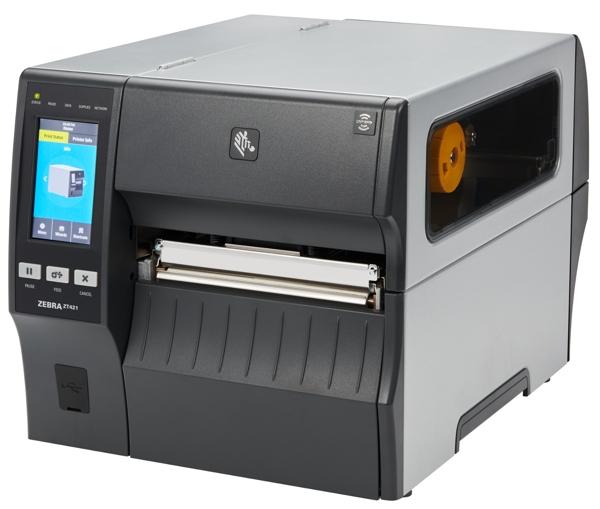 Термотрансферный принтер Zebra TT Printer ZT421; 6&quot;, 203 dpi, Euro and UK Cord, Serial, USB,  Ethernet, Bluetooth 4.1/MFi, USB Host, Peel w/ Full Rewind