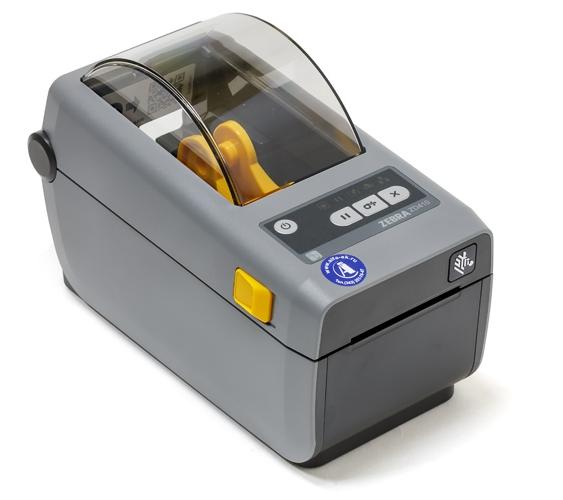 Термопринтер этикеток Zebra ZD410; 2", 300 dpi, EU and UK Cords, USB, USB Host, BTLE and 10/100 Ethernet [ZD41023-D0EE00EZ] 