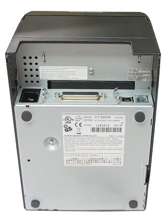 Термопринтер этикеток Citizen CT-S2000; USB, Black-2