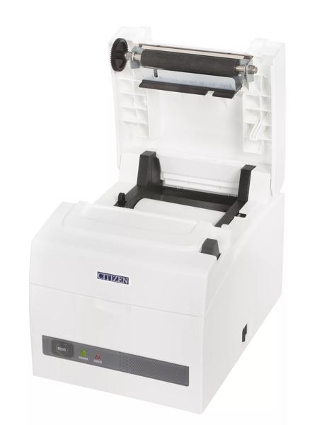 Термопринтер этикеток Citizen CT-S310II; Serial + USB, Pure White-2