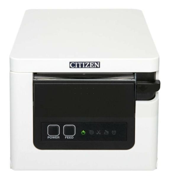 Термопринтер этикеток Citizen CT-S751; USB, White Case-1