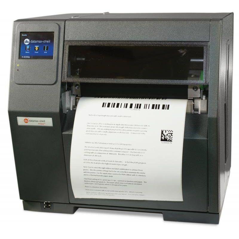 Термотрансферный принтер Datamax H-8308p - 8´ - 300 DPI, TT, EU & UK CORDS, CUTTER, 3 INCH MEDIA HUB