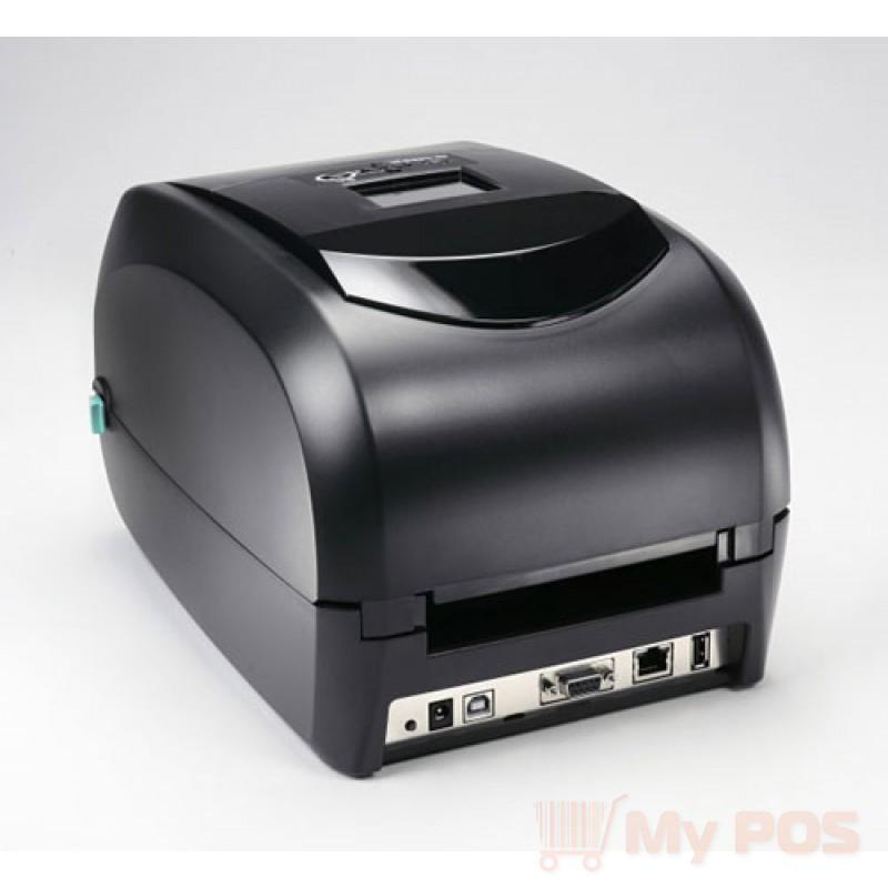 Термотрансферный принтер Godex RT863i, 600 dpi, 3 ips, цветной сенсорный ЖК дисплей, и/ф RS232/USB/Ethernet/USB HOST-1