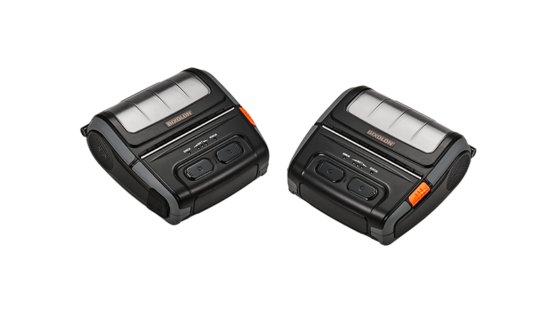 Термопринтер этикеток Bixolon SPP-R410 4" thermal mobile, black hinge, serial, usb, bluetooth, Mfi-2