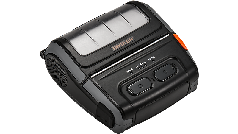 Термопринтер этикеток Bixolon SPP-R410 4" thermal mobile, black hinge, serial, usb, bluetooth, Mfi-1