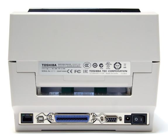 Термотрансферный принтер TOSHIBA B-EV4T, 300 dpi (USB+ RS232+IEEE1284+Ethernet)-4