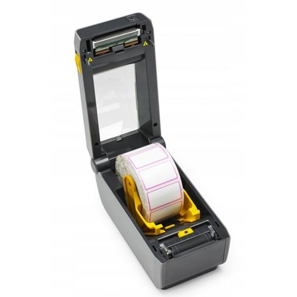 Термопринтер этикеток Zebra ZD410; 2", 300 dpi, EU and UK Cords, USB, USB Host, BTLE and 10/100 Ethernet [ZD41023-D0EE00EZ] -1
