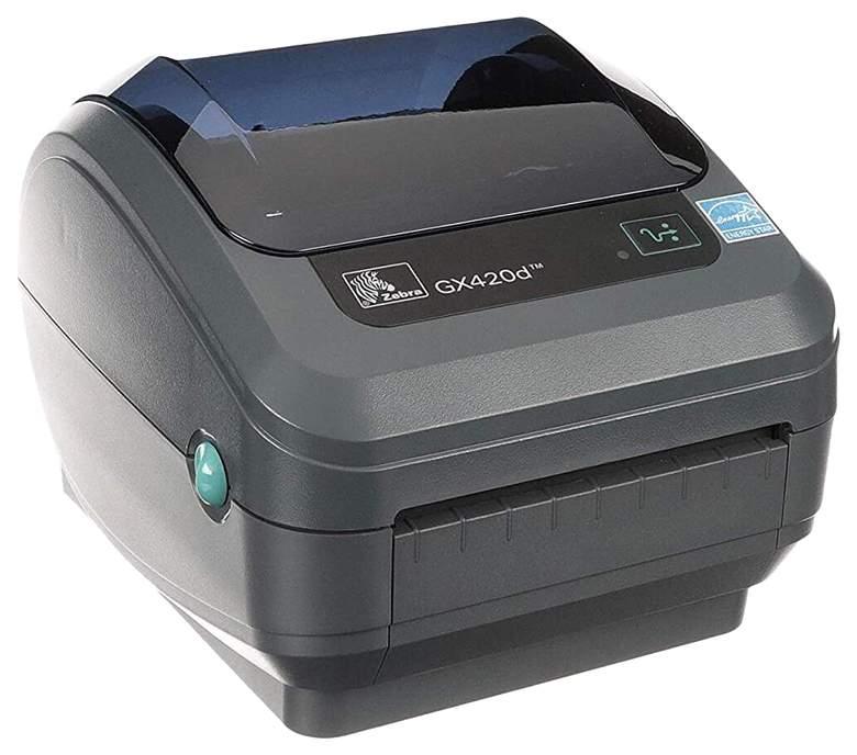 Термопринтер этикеток Zebra GX420d; 203dpi, USB, RS232, Centronics Parallel, Dispenser (Peeler), 64MB Flash, RTC, Adjustable black line sensor-1