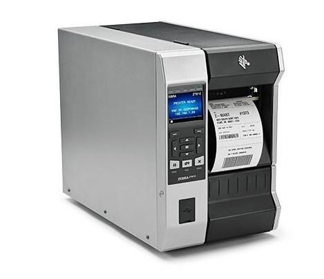 Термотрансферный принтер Zebra TT Printer ZT610; 4", 203 dpi, Euro and UK cord, Serial, USB, Gigabit Ethernet, Bluetooth 4.0, USB Host, Cutter, Color Touch Display, ZPL-1